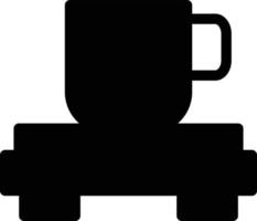 ilustración de vector de café en un fondo. símbolos de calidad premium. iconos vectoriales para concepto y diseño gráfico.