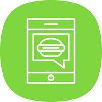 Food App Vector Icon Design