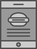 Online Order Vector Icon Design