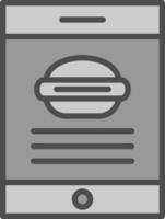 Online Order Vector Icon Design