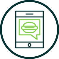 Food App Vector Icon Design