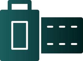 Camera Roll Flat Icon vector