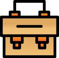 Camera Bag Flat Icon vector