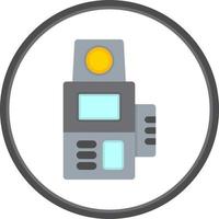 Camera Meter Flat Icon vector