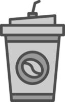 Coffee Takeaway Vector Icon Design