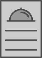 Menu Vector Icon Design