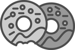Donuts Vector Icon Design