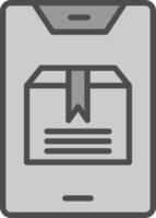 ECommerce Tablet Vector Icon Design