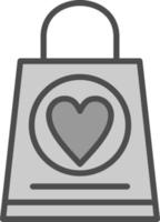 Shopping Bag Vector Icon Design