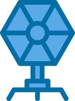 Camera Reflector Flat Icon vector