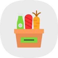 Grocery Vector Icon Design