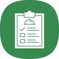 Checklist Vector Icon Design