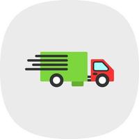 Fast Delivery Vector Icon Design