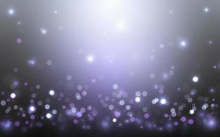 Purple bokeh soft light abstract background, Vector eps 10 illustration bokeh particles, Background decoration