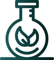 Eco Research Flat Icon vector