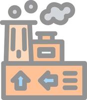Geothermal Energy Flat Icon vector