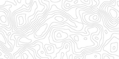 mapa topográfico, vector de fondo abstracto y fondo de mapa de línea de patrón topográfico. fondo abstracto de corte de papel ondulado, fondo de línea ondulada, cuadrícula geográfica. vector, ilustración