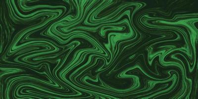 diseño de superficies de mármol líquido y fondo de grunge de textura panorámica. fondo de superficie de mármol líquido de colores lujosos, color verde oscuro hermoso fondo de pintura de aceite de mármol abstracto fluido, vector