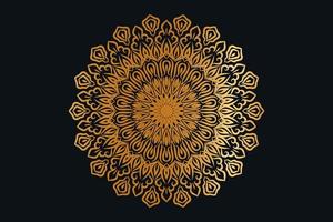 Luxury mandala design background vector