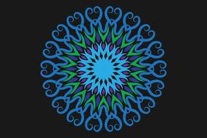 Luxury ornamental mandala design background pro vector