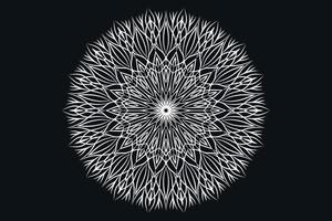 Luxury mandala design background vector