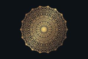Elegant ethnic styled mandal islamic background  free vector