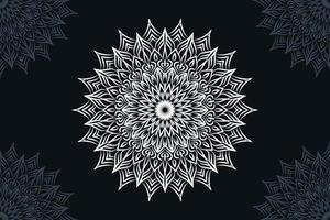 Mandala luxury background design pro vector
