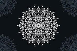 Mandala luxury background design pro vector