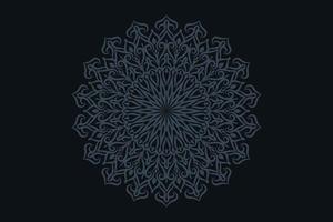 Elegant ethnic styled mandal islamic background  free vector