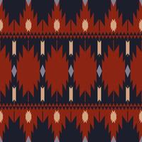 Ethnic Navajo seamless pattern. Modern color ethnic southwest pattern use for carpet, rug, tapestry, upholstery, home decoration elements. Ethnic boho southwest stripes pattern fabric design. vector