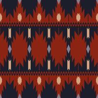 Ethnic Navajo seamless pattern. Modern color ethnic southwest pattern use for carpet, rug, tapestry, upholstery, home decoration elements. Ethnic boho southwest stripes pattern fabric design. vector