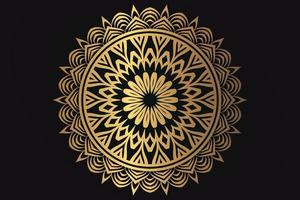 Mandala luxury background design pro vector