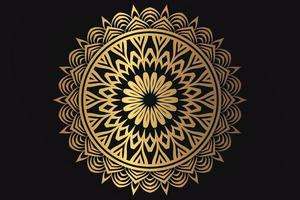 Mandala luxury background design pro vector