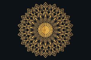 Mandala luxury background design pro vector