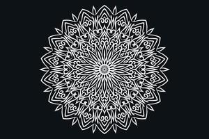 Luxury mandala design background free vector