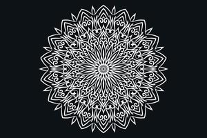 Luxury mandala design background free vector