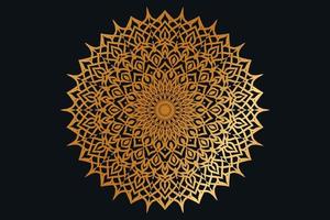 Luxury mandala design background free vector