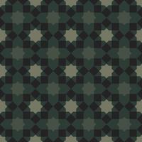 Octagon Pattern Seamless Background Green Tone Color vector