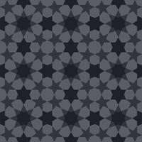 Seamless Gray Geometric Background Pattern vector