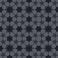 Seamless Gray Geometric Background Pattern vector