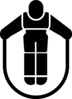 Jumping Jack Vector Icon Design