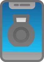 Kettlebell Vector Icon Design