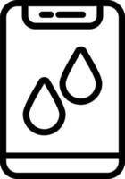 diseño de icono de vector de agua