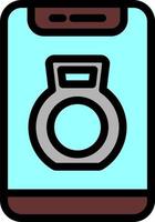 Kettlebell Vector Icon Design