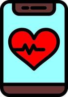 Heart Rate Vector Icon Design