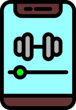 Exercise Tutorial Vector Icon Design