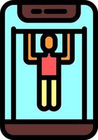 Pull Up Vector Icon Design