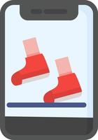 Walking Vector Icon Design