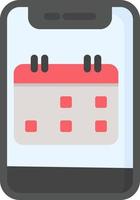 diseño de icono de vector de calendario