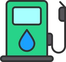 Refuel Vector Icon Design